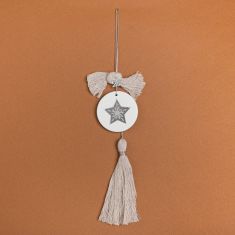 Beauty Home ΚΡΕΜΑΣΤΟ ΣΤΡΟΓΓΥΛΟ ΚΕΡΑΜΙΚΟ ME PLEXI ΑΣΤΕΡΙ ΑΣΗΜΙ ΜΠΕΖ       |  Χριστουγεννιάτικα Στολίδια στο espiti