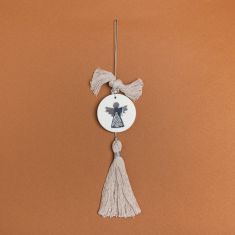 Beauty Home ΚΡΕΜΑΣΤΟ ΣΤΡΟΓΓΥΛΟ ΚΕΡΑΜΙΚΟ ME PLEXI ΑΓΓΕΛΟΣ ΑΣΗΜΙ ΜΠΕΖ       |  Χριστουγεννιάτικα Στολίδια στο espiti