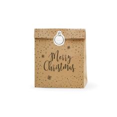Beauty Home ΣΑΚΟΥΛΑΚΙΑ Merry Christmas, 3 ΤΜΧ  25x11x27cm       |  Διακοσμητκά στο espiti