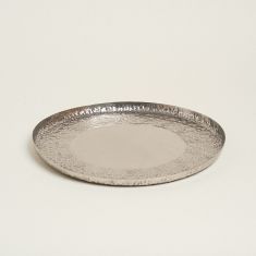 Beauty Home ΔΙΣΚΟΣ ΜΕΤΑΛΛΙΚΟΣ ΑΣΗΜΙ 41 cm       |  Διακοσμητκά στο espiti