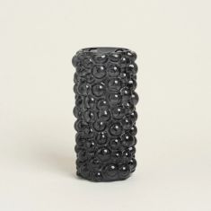 Beauty Home ΒΑΖΟ BUBBLES ΓΚΡΙ 16 x 30 cm       |  Βάζα στο espiti