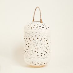 Beauty Home ΦΑΝΑΡΙ ΜΕΤΑΛΙΚΟ ΕΚΡΟΥ 51 x 28 cm       |  Διακοσμητκά στο espiti