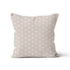 Beauty Home ΜΑΞΙΛΑΡΟΘΗΚΗ ΛΕΥΚΑ ΑΣΤΕΡΙΑ   45 x 45 cm   ΘΗΚΗ |  Μαξιλάρια διακοσμητικά στο espiti