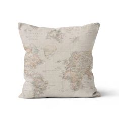 Beauty Home ΜΑΞΙΛΑΡΟΘΗΚΗ ΧΑΡΤΗΣ VINTAGE   40 x 40 cm   ΘΗΚΗ |  Μαξιλάρια διακοσμητικά στο espiti