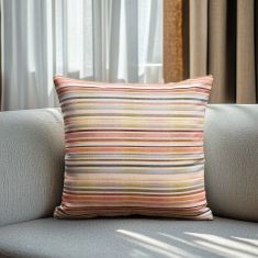 Beauty Home ΜΑΞΙΛΑΡΟΘΗΚΗ ΣΤΟΦΑ ΙΝΔΙΚΕΣ ΓΡΑΜΜΕΣ   40 x 40 cm    |  Μαξιλάρια διακοσμητικά στο espiti