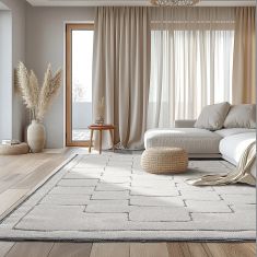 Beauty Home Χαλί Cozy Art 9636 200x290 Εκρού       |  Χαλιά Σαλονιού  στο espiti