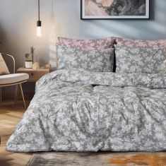 Beauty Home Σετ παπλωματοθήκη φανελένια υπέρδιπλη Merlot Art 12634 230x250 Γκρι       |  Παπλωματοθήκες φανελένιες υπέρδιπλες στο espiti