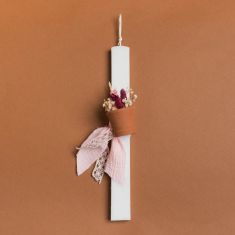 Beauty Home ΛΑΜΠΑΔΑ 33cm ΚΑΣΠΩ ΜΕ ΑΠΟΞΗΡΑΜΕΝΑ ΡΟΖ ΣΕ ΣΥΣΚΕΥΑΣΙΑ ΔΩΡΟΥ       |  Διακοσμητκά στο espiti