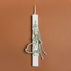 Beauty Home ΛΑΜΠΑΔΑ 33cm ΞΥΛΙΝΟ ΠΕΡΙΓΡΑΜΜΑ ΛΑΓΟΣ ΒΕΡΑΜΑΝ ΣΕ ΣΥΣΚΕΥΑΣΙΑ ΔΩΡΟΥ       |  Διακοσμητκά στο espiti