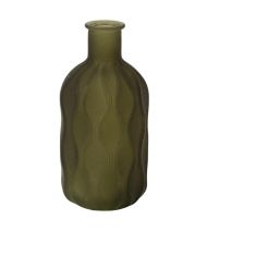 Beauty Home Γυάλινο Βάζο Louis Λαδί 5,5×12 CM – 150ml       |  Βάζα στο espiti