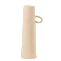 Beauty Home Βάζο Terra Κρέμ 27 x 8 CM       |  Βάζα στο espiti