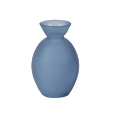 Beauty Home Γυάλινο Βάζο Noam Μπλε 7 x 10,5 CM – 150ml       |  Βάζα στο espiti