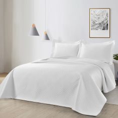 Beauty Home Σετ κουβερλί υπέρδιπλο Amelia Art 12322 230x250 Λευκό       |  Κουβερλί Υπέρδιπλα στο espiti