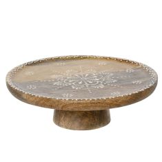 Beauty Home Ξύλινη Ταρτίερα  25 x 9 cm       |  Διακοσμητκά στο espiti