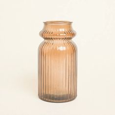 Beauty Home Γυάλινο Βάζο Ίριδα 28 CM       |  Βάζα στο espiti
