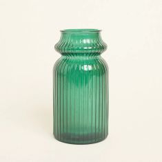 Beauty Home Γυάλινο Βάζο Ίριδα 28 CM       |  Βάζα στο espiti