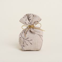 Beauty Home ΠΟΥΓΚΙ ΜΕ ΒΑΣΗ 8 x 12 cm  ΚΛΑΔΙΑ ΜΠΕΖ ΦΟΝΤΟ       |  Είδη για τον Γάμο στο espiti