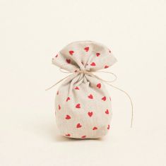 Beauty Home ΠΟΥΓΚΙ ΜΕ ΒΑΣΗ 8 x 12 cm ΜΙΚΡΕΣ ΚΟΚΚΙΝΕΣ ΚΑΡΔΙΕΣ       |  Είδη για τον Γάμο στο espiti