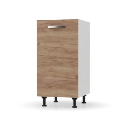 CHARLOTΤE Κάτω Ντουλάπι 40x46.5x82εκ με μεταλλικά χερούλια Χρυσό Δρυς AlphaB2B |  Ντουλάπια στο espiti