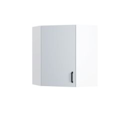 Modest Πάνω Ντουλάπι Γωνιακό Γκρι 60-60x30x72cm AlphaB2B |  Ντουλάπια στο espiti