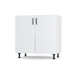 Modest Κάτω Ντουλάπι Λευκό 80x48x82cm AlphaB2B |  Ντουλάπια στο espiti