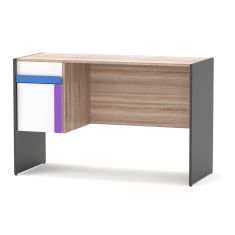 Γραφείο Alex Γραφίτης-Λευκό-Σονόμα 124x60x76εκ AlphaB2B |  Γραφεία στο espiti