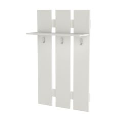 Κρεμάστρα Τοίχου Wie 60x23x100cm Λευκή AlphaB2B |  Καλόγεροι -Κρεμάστρες στο espiti