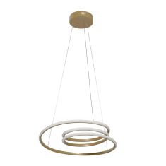 Κρεμαστό Φωτιστικό LED 70W 3500Lm Μπρονζέ Φ50x100cm AlphaB2B |  Οροφής στο espiti