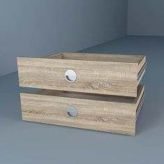 Συρταριέρα Ντουλάπας Σονόμα 60x60cm AlphaB2B |  Ντουλάπες ρούχων στο espiti