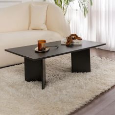 Τραπεζάκι σαλονιού Sabin Megapap χρώμα μαύρο 119x60x40εκ. |  Τραπεζάκια σαλονιού στο espiti
