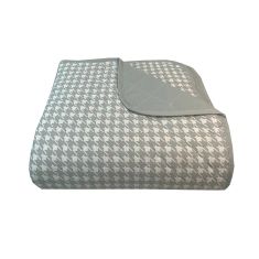 Κουβερλι Υπέρδιπλα 220x240 Pied De Poule Grey Astron Italy |  Κουβερλί Μονά στο espiti