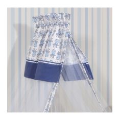Κουνουπιέρα 180x500 cm Design 941Μπλε-Εμπριμέ |  Βρεφικές Πάντες στο espiti