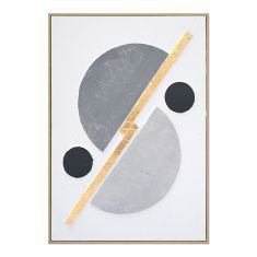 Πίνακας σε καμβά Geometric Inart 52x4.5x72εκ |  Πίνακες στο espiti