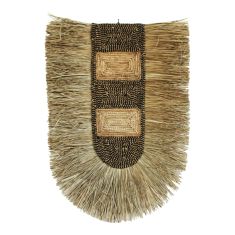 Διακοσμητικό τοίχου Baffen I Inart seagrass σε φυσικό χρώμα 60x85x10εκ |  Διακοσμητκά στο espiti