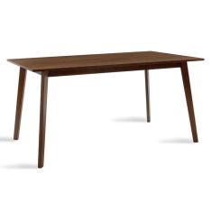 Τραπέζι Benson pakoworld MDF σε καρυδί απόχρωση 150x90x75εκ |  Τραπέζια στο espiti
