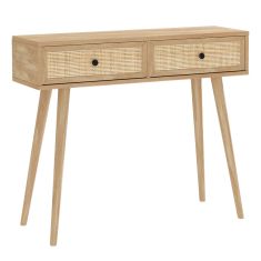 Κονσόλα Oslo pakoworld sonoma 100x29x81εκ |  Συρταριέρες -Κονσόλες στο espiti