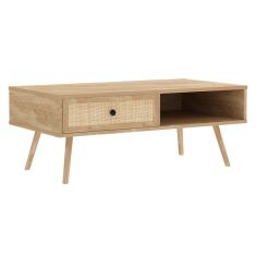 Τραπέζι σαλονιού Oslo pakoworld sonoma 110x59x41,5εκ |  Τραπεζάκια σαλονιού στο espiti