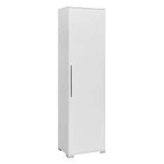 Ντουλάπι-στήλη Diamond1 pakoworld λευκό gloss 50x35x187εκ |  Στήλες Μπάνιου στο espiti