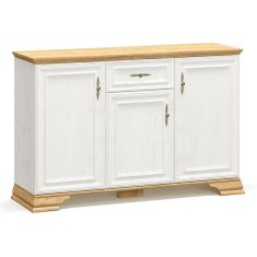 Μπουφές Jaden pakoworld golden oak-λευκό antique 137,5x39x88,5εκ |  Μπουφέδες στο espiti
