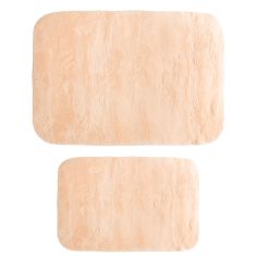 Πατάκι μπάνιου PWC-0055 pakoworld σετ 2τμχ microfiber ροζ 90x60εκ |  Πατάκια Μπάνιου στο espiti