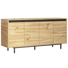 Μπουφές Jethro pakoworld sonoma-wenge 160x44.5x75.5εκ |  Μπουφέδες στο espiti