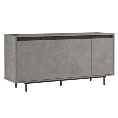 Μπουφές Jethro pakoworld ανθρακί antique-wenge 160x44.5x75.5εκ |  Μπουφέδες στο espiti