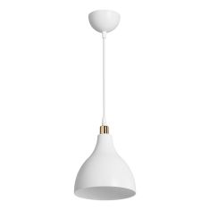 Φωτιστικό οροφής μονόφωτο Lofty pakoworld Ε27 λευκό Φ18x22εκ |  Οροφής στο espiti