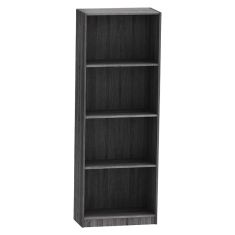 Βιβλιοθήκη Presley pakoworld grey-wenge 60x30x167εκ |  Βιβλιοθήκες στο espiti