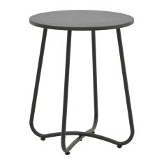 Τραπέζι Bramwell pakoworld μέταλλο ανθρακί Φ40x50εκ |  Τραπεζάκια σαλονιού στο espiti