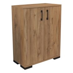 Ντουλάπι Yven pakoworld oak μελαμίνης 65x32x83εκ |  Ντουλάπια γραφείου στο espiti