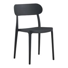 Καρέκλα Amvroan στοιβαζόμενη pakoworld με UV protection ανθρακί pp 51x49x79.5εκ |  Καναπέδες - Καρέκλες  στο espiti