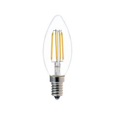 Λαμπτήρας LED C35 Bulb pakoworld 4W 3000K E14 clear |  Φωτιστικά  στο espiti