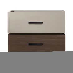 Κομοδίνο Sonlen pakoworld mdf σε καρυδί-μπεζ απόχρωση 60x40x44.5εκ |  Κομοδίνα στο espiti