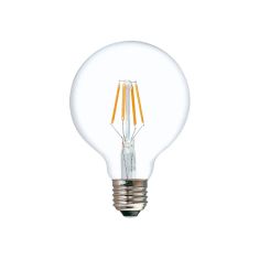 Λαμπτήρας LED G80 Bulb pakoworld 4W E27 3000K 200-220V clear |  Φωτισμος στο espiti